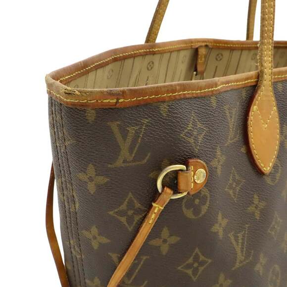 LOUIS VUITTON Monogram Neverfull MM Tote Bag Shoulder M40156 - Picture 8 of 9